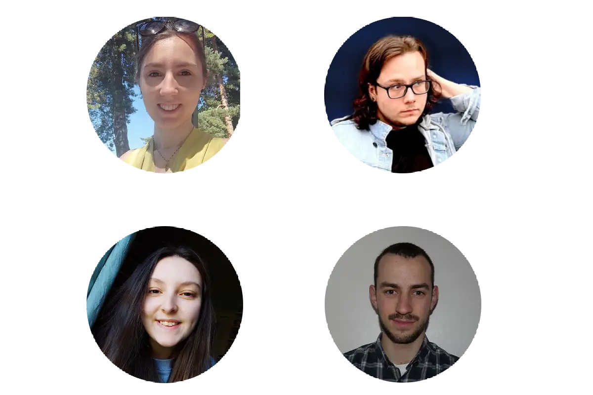 Photo de l'équipe de développement