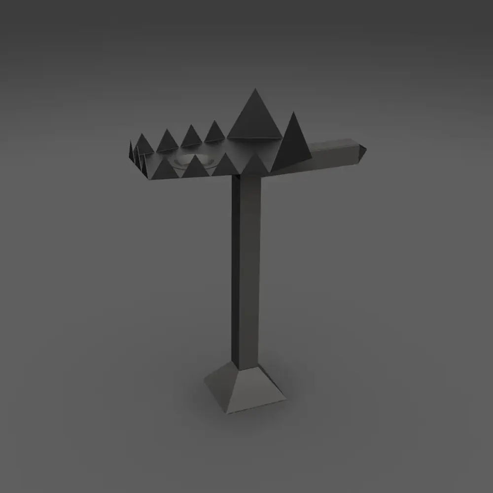 Rendu de l'assemblage en CAO