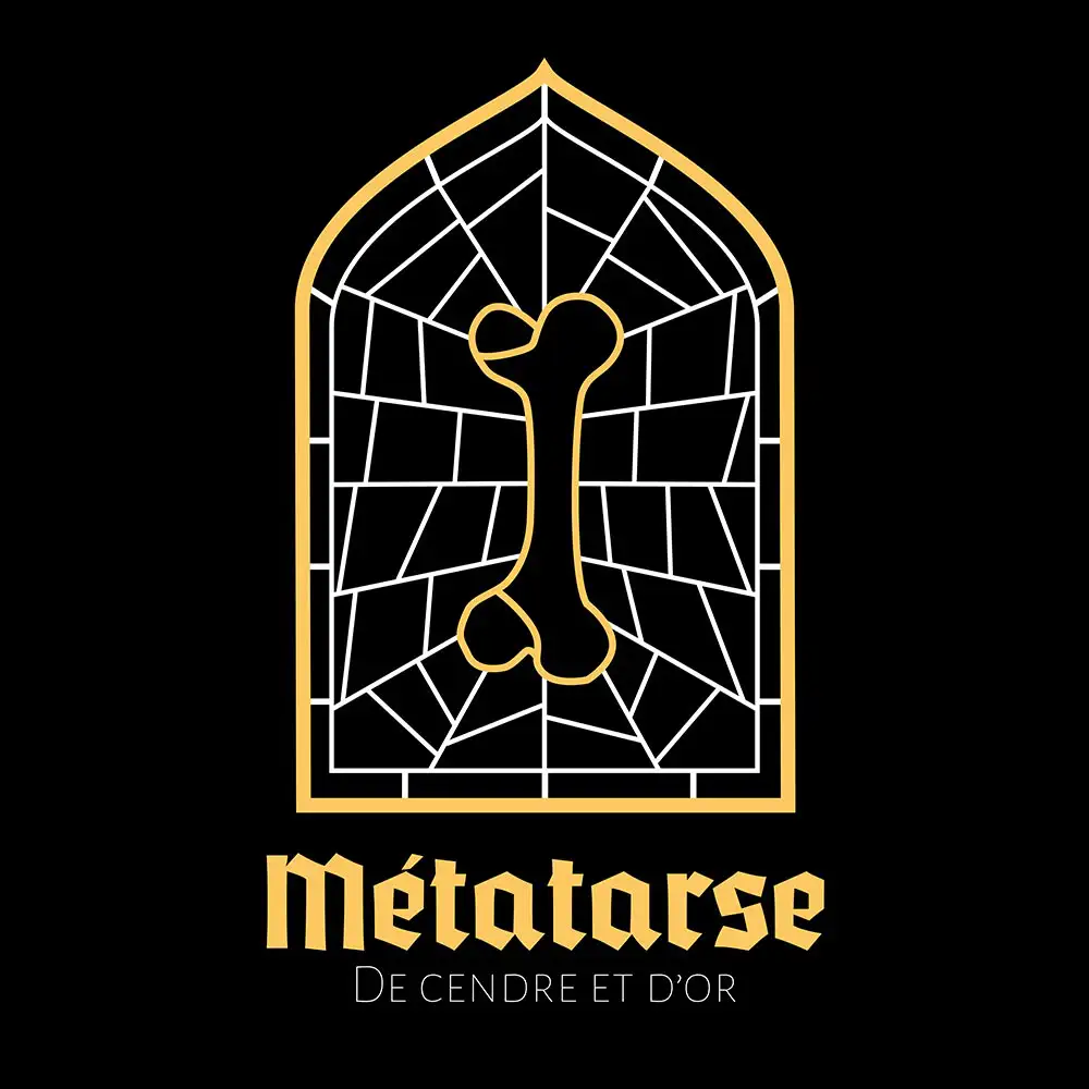 Logo pour une entreprise de chaussettes gothiques